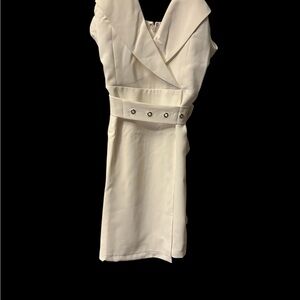 Chic White Mini Dress